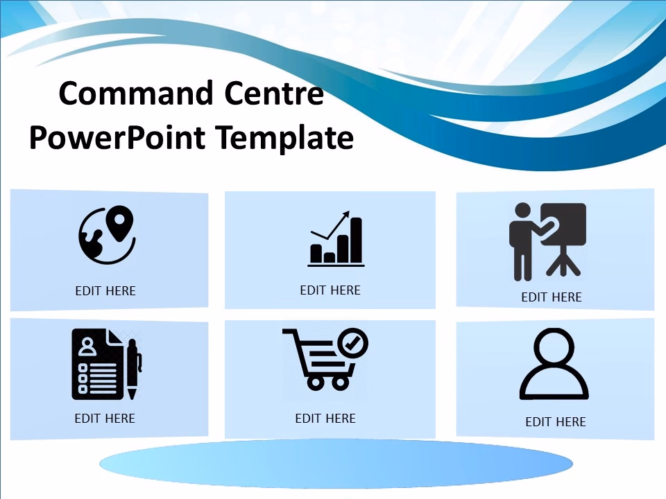 What are command center roles in PowerPoint & Google Slides CPB?
