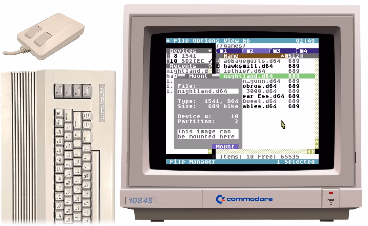 What is c64os Commodore 64?