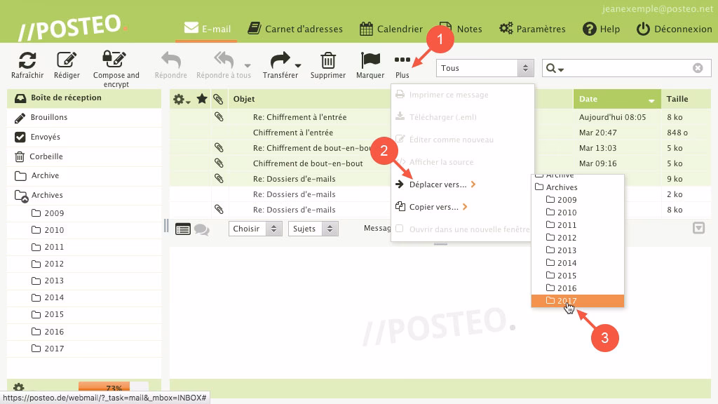 Comment organiser une boîte de réception ?