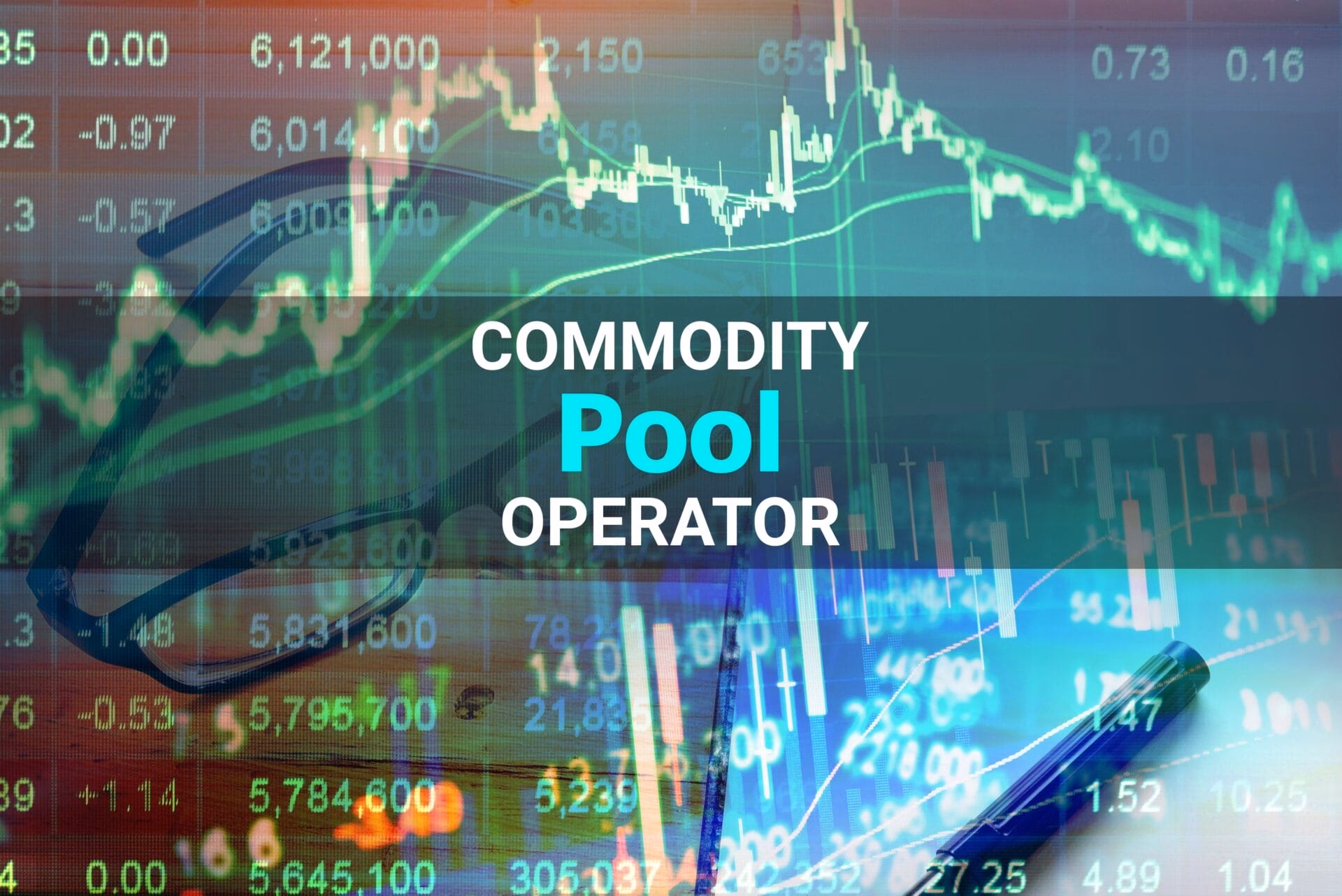 What is the difference between a principal and a commodity pool operator?