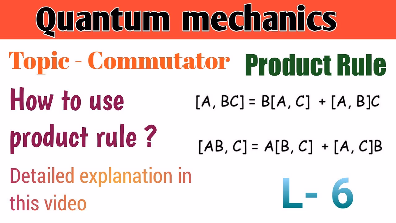 How do you find a commutator?
