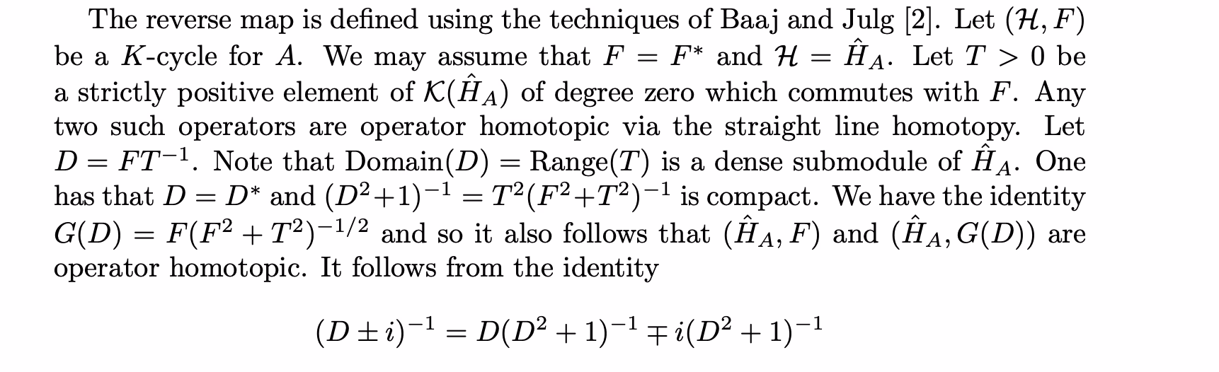 What are commuting operators?