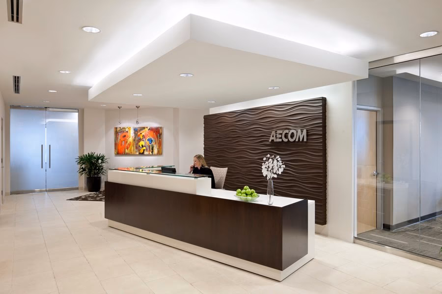 What makes a good office reception area?