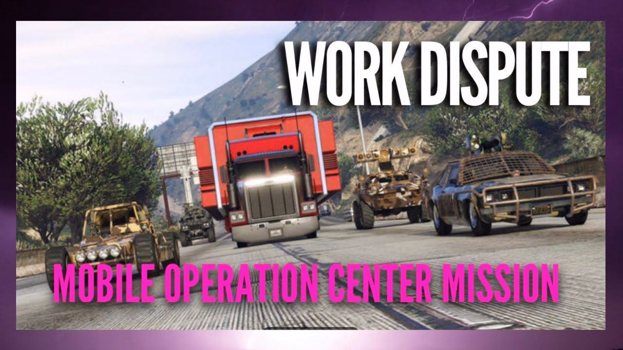 What is work dispute in GTA Online?