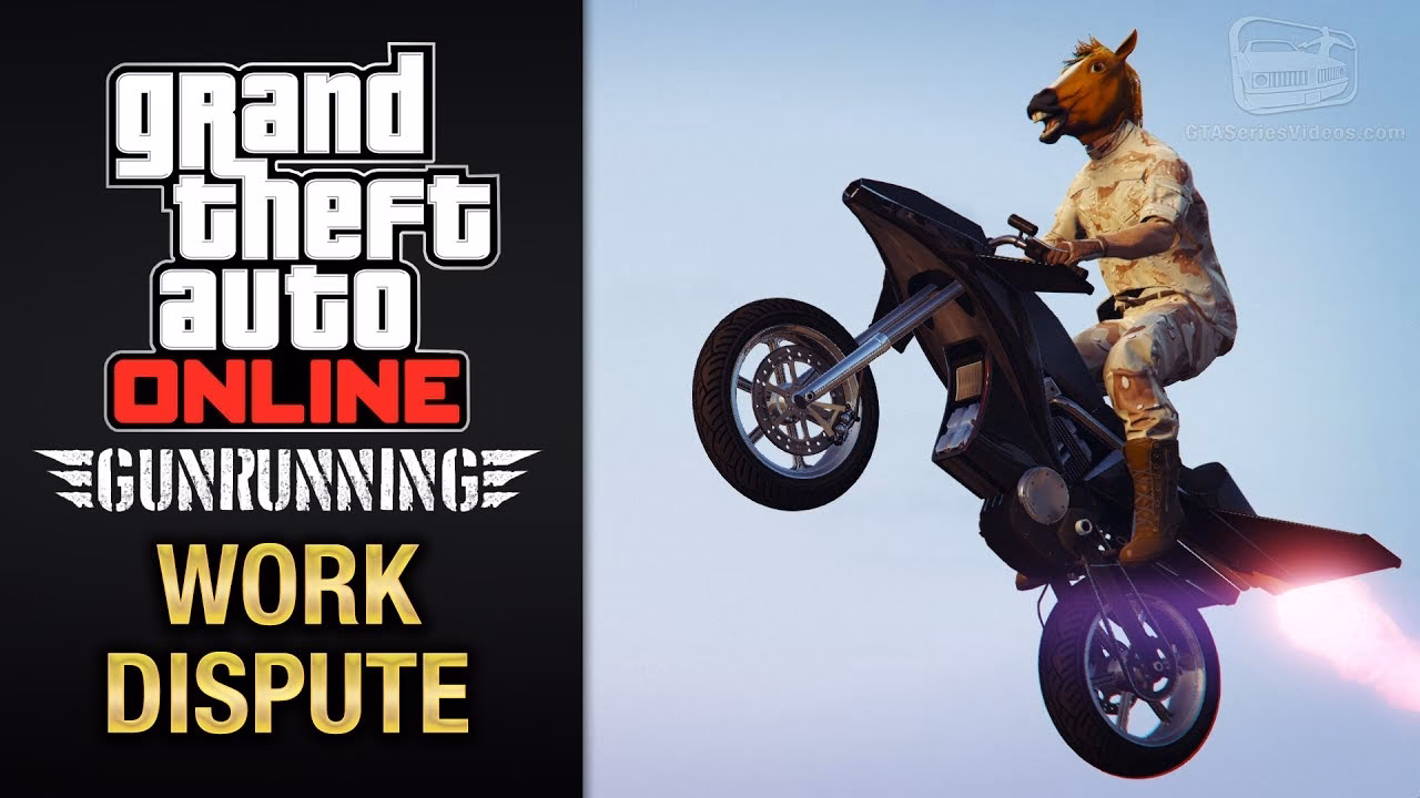 What is work dispute in GTA Online?