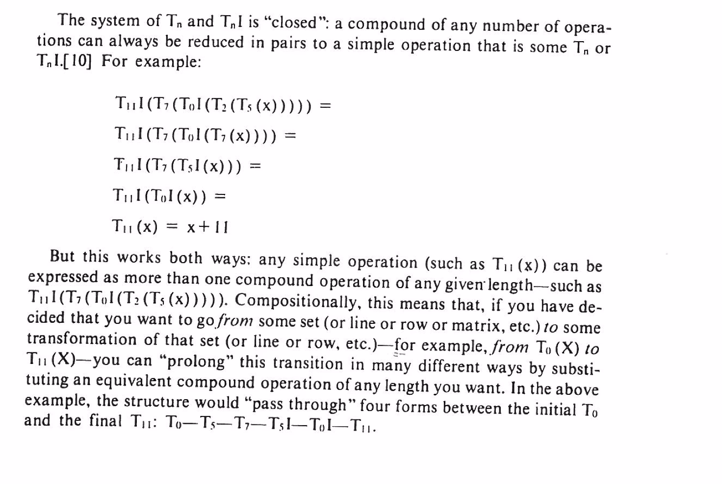 What is a compound operation based on erosion and dilation?