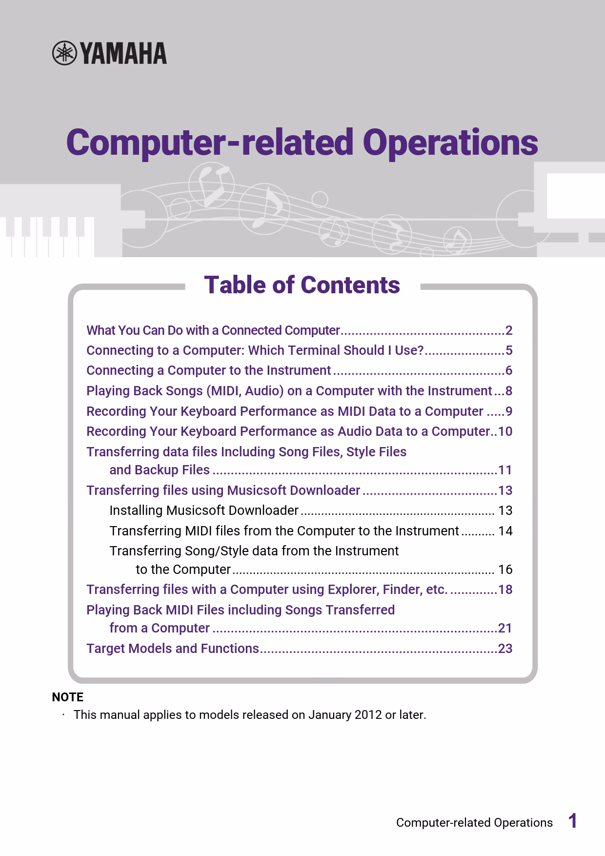 Is Yamaha responsible for the use of the software & documentation?