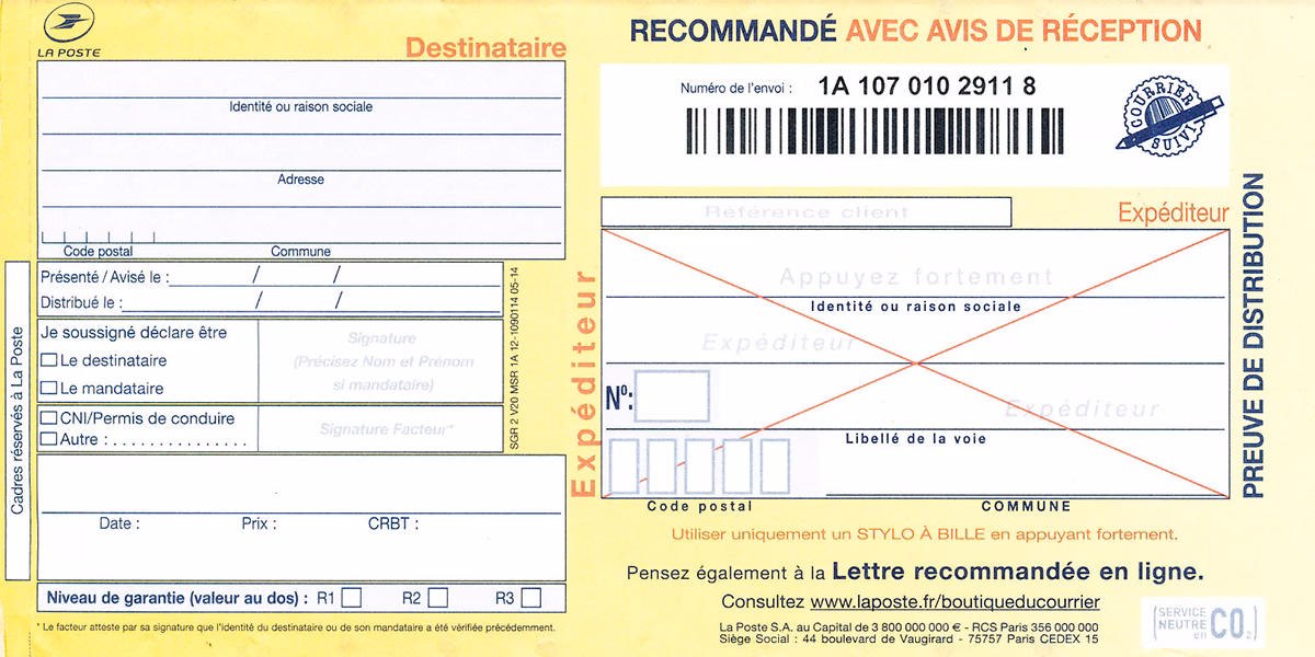 Comment confirmer la bonne réception d’un message électronique ?