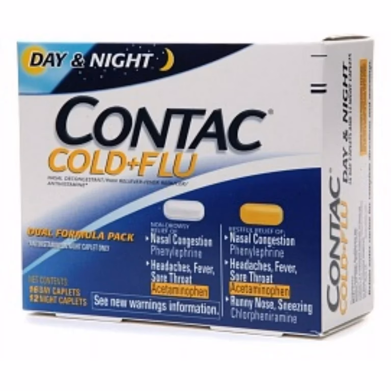 What is Contac Cold & Flu?