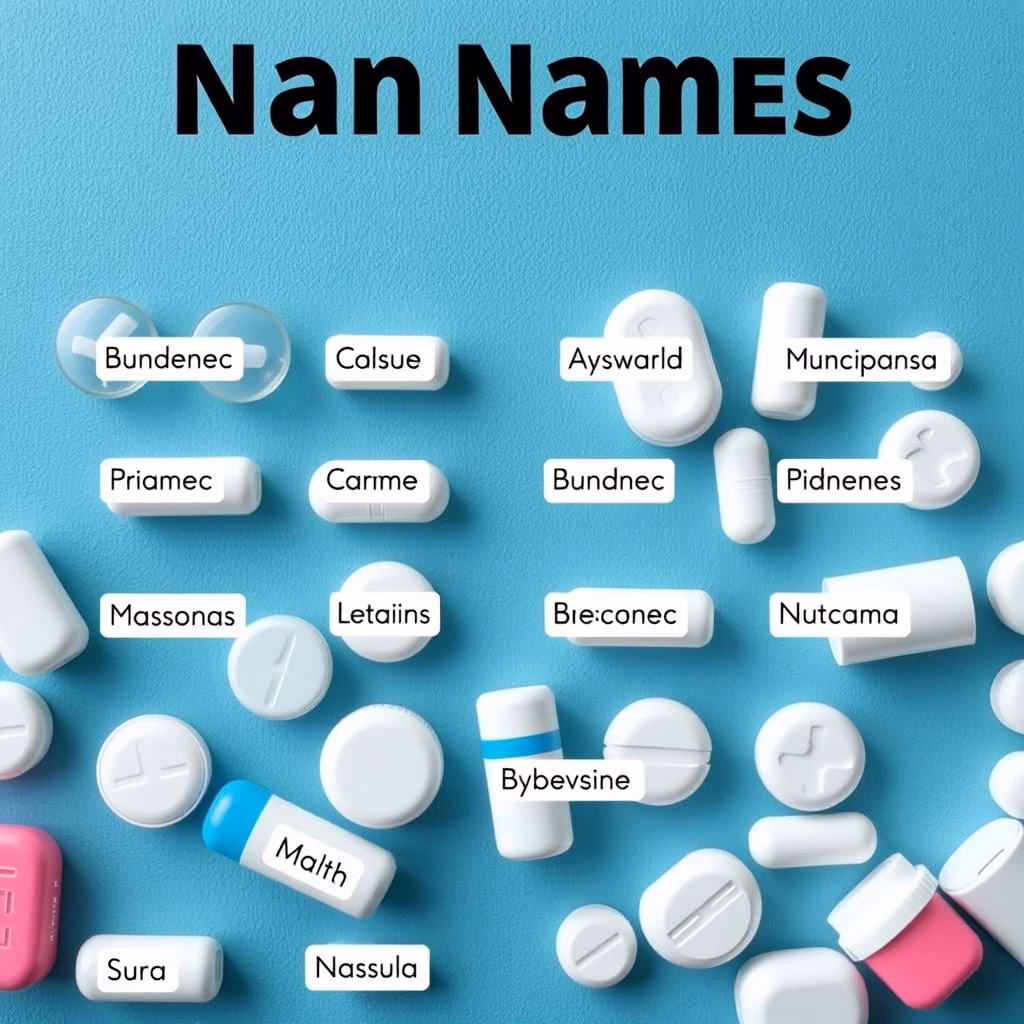 What is the all medicine name list?