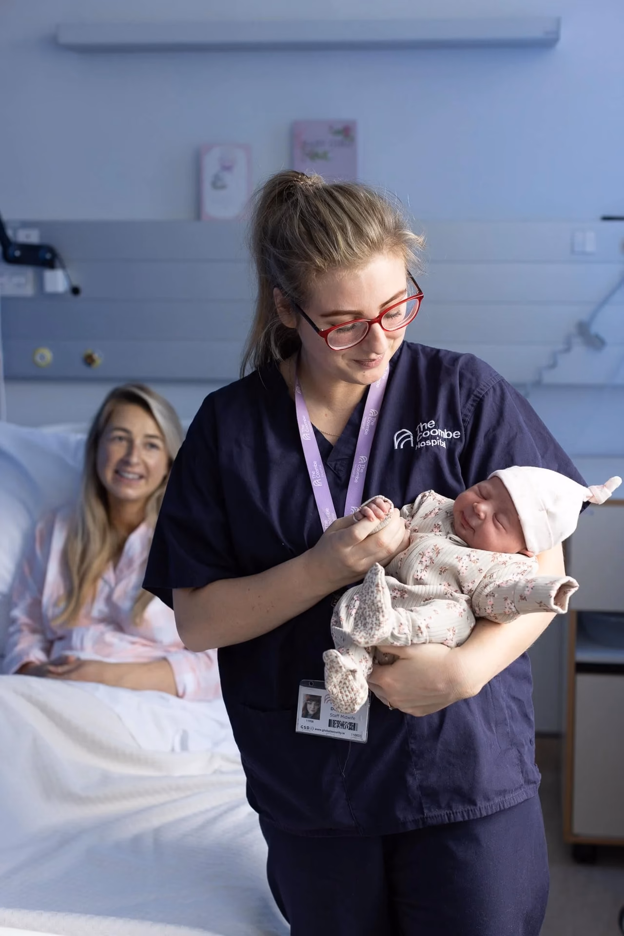 What is a booking visit at Coombe Hospital?