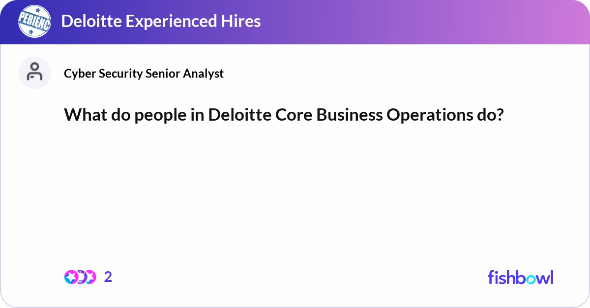 What is Deloitte core leadership program?