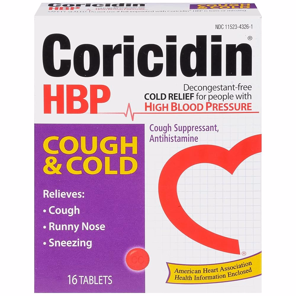 Does Coricidin contain acetaminophen and chlorpheniramine?