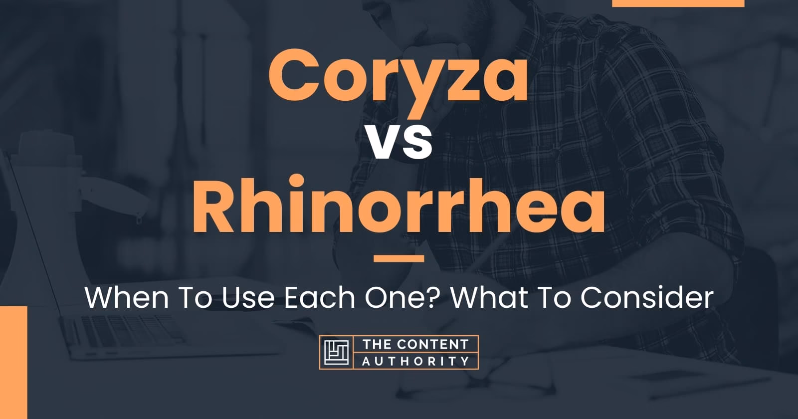 How is coryza diagnosed?