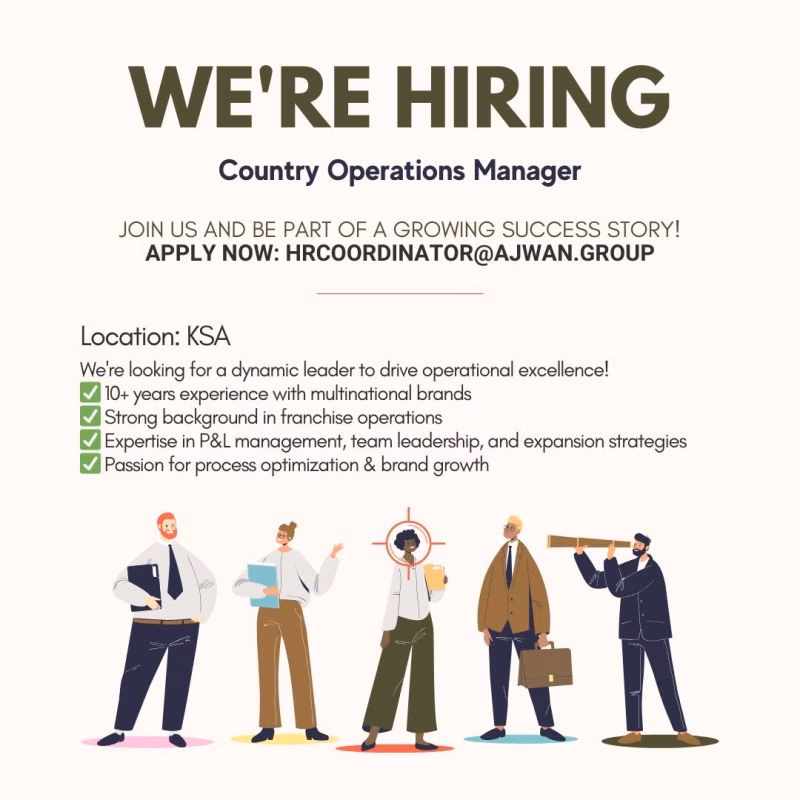 What does a country organisation manager do?