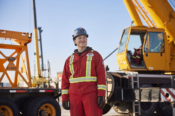 How many crane operator jobs are available in Alberta?