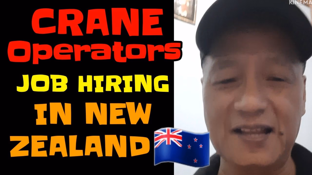 How many crane operator jobs are there in New Zealand?