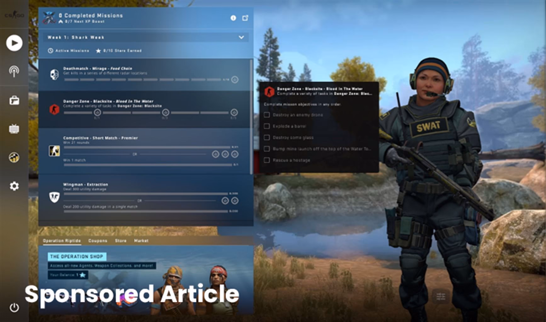 What's new in CSGO Operation Riptide?