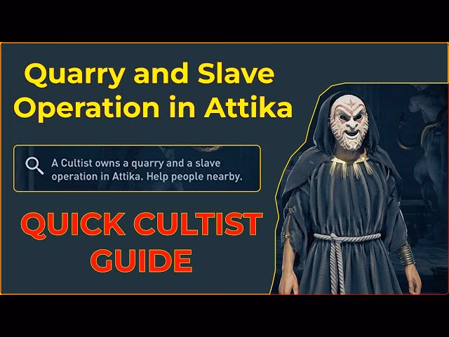 Does the cultist clue own a quarry in Attika?