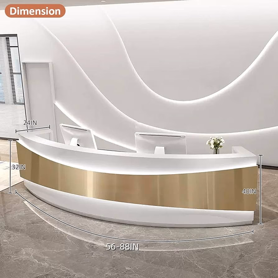What makes a good curved office desk?