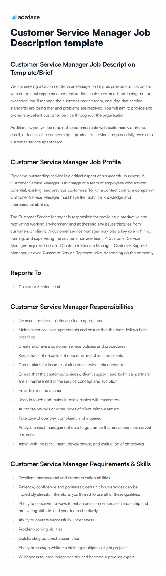 How much does a Customer Operations Manager make?