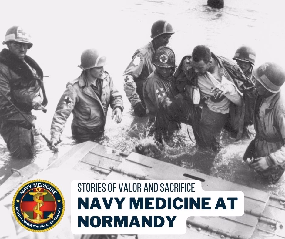 What role did the Royal Army Medical Corps play during D-Day?