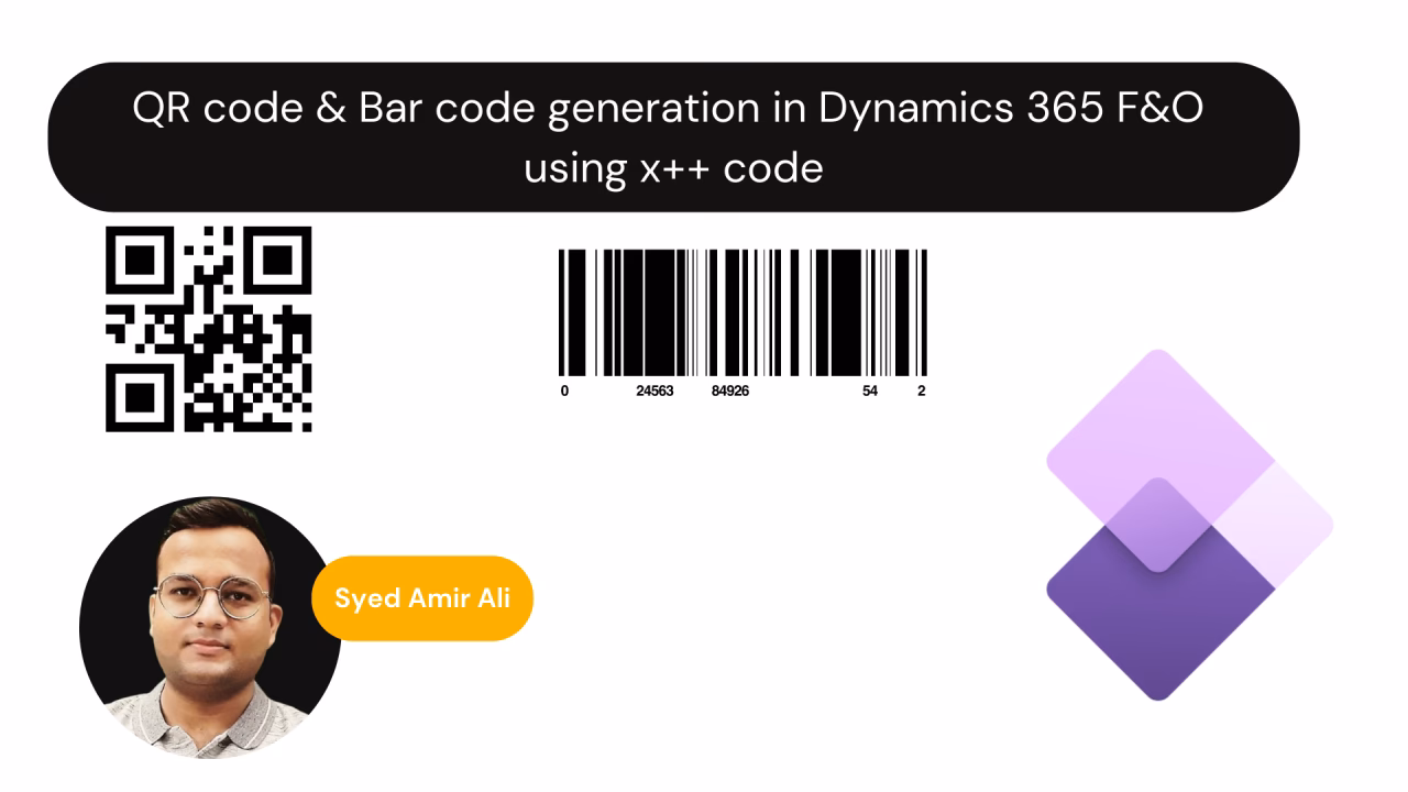 How to set up auto barcode for items in Microsoft Dynamics 365?
