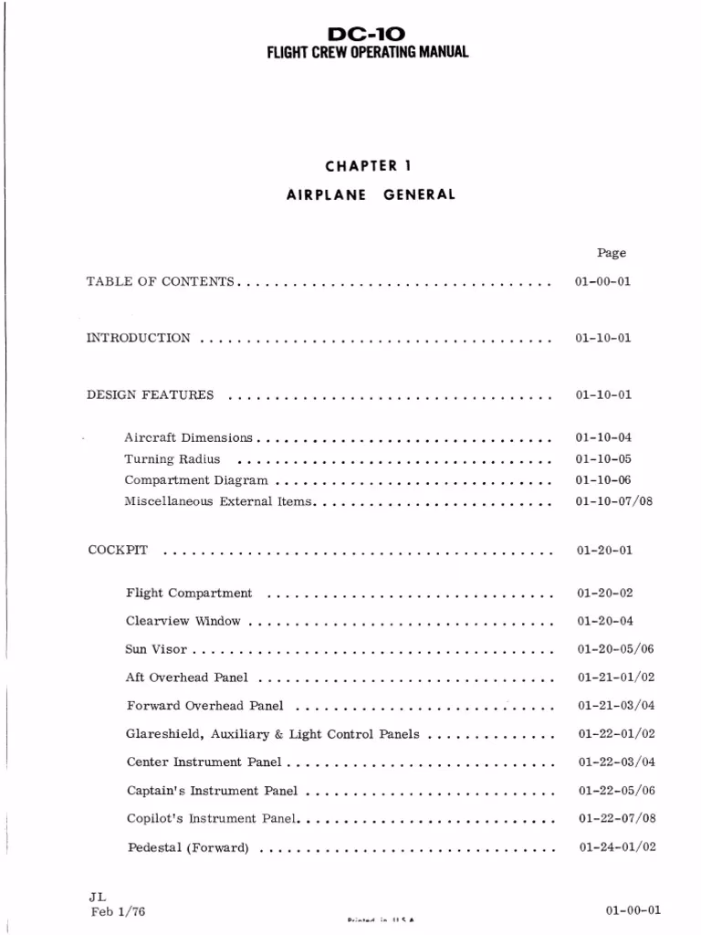 When did the DC-10 first fly?