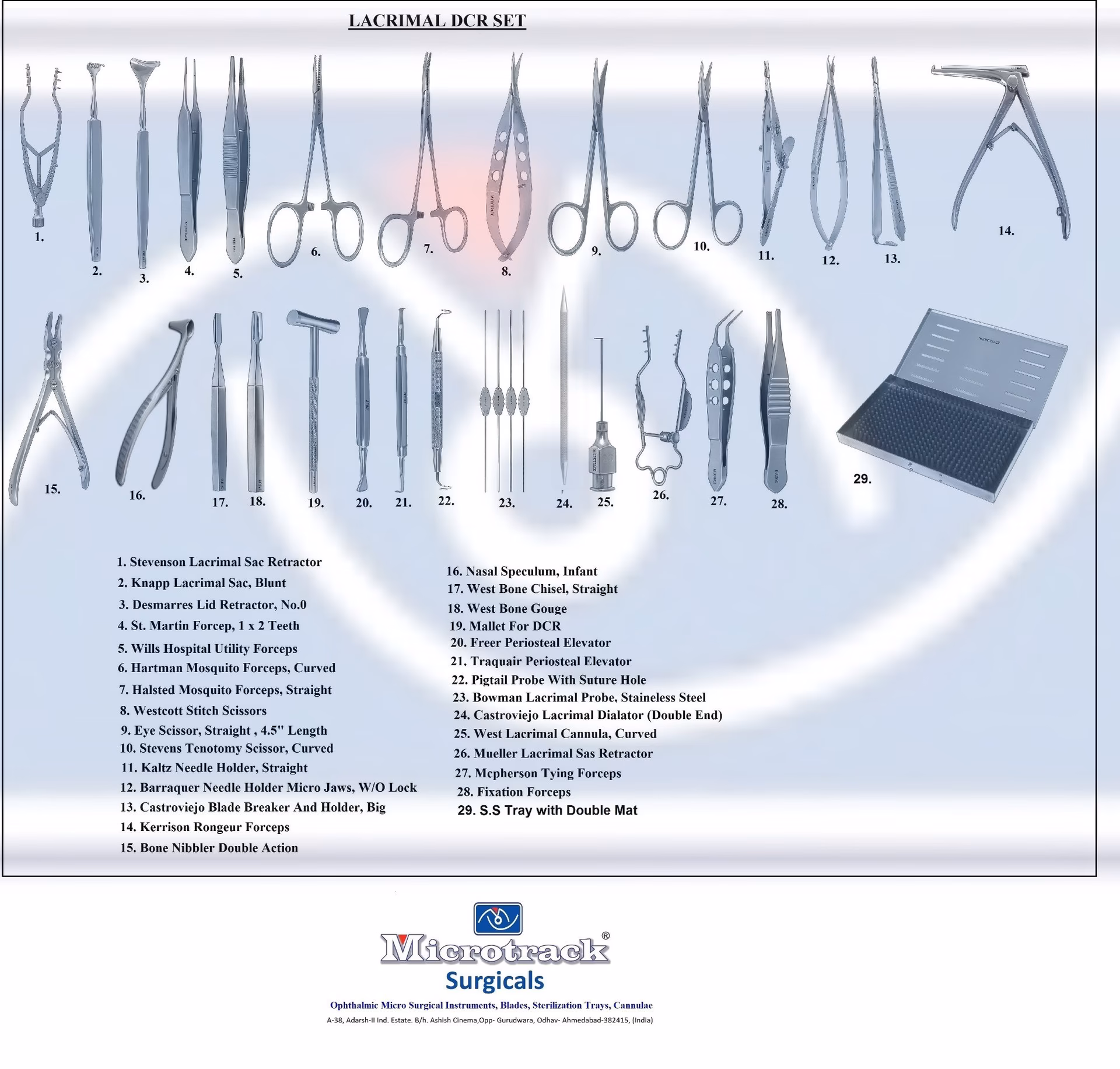 How does a DCR procedure work?