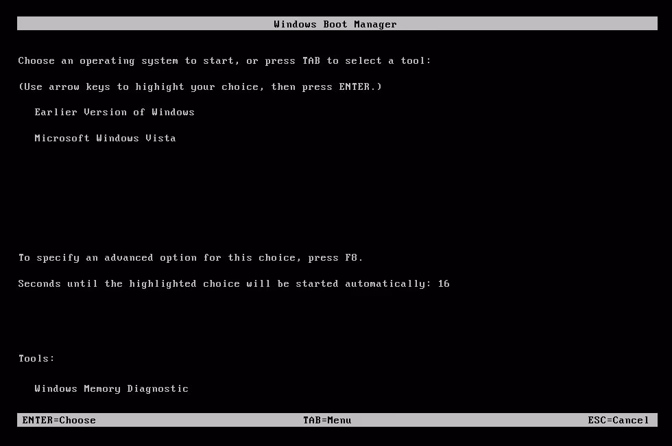 How to remove previous version of windows entry from boot menu?
