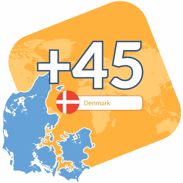 How many mobile network operators are there in Denmark?