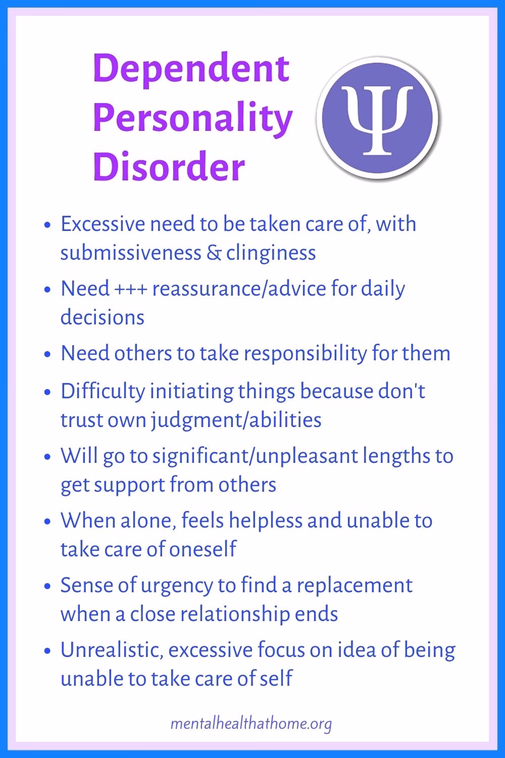 Can psychodynamic therapy help people with Dependent personality disorder?