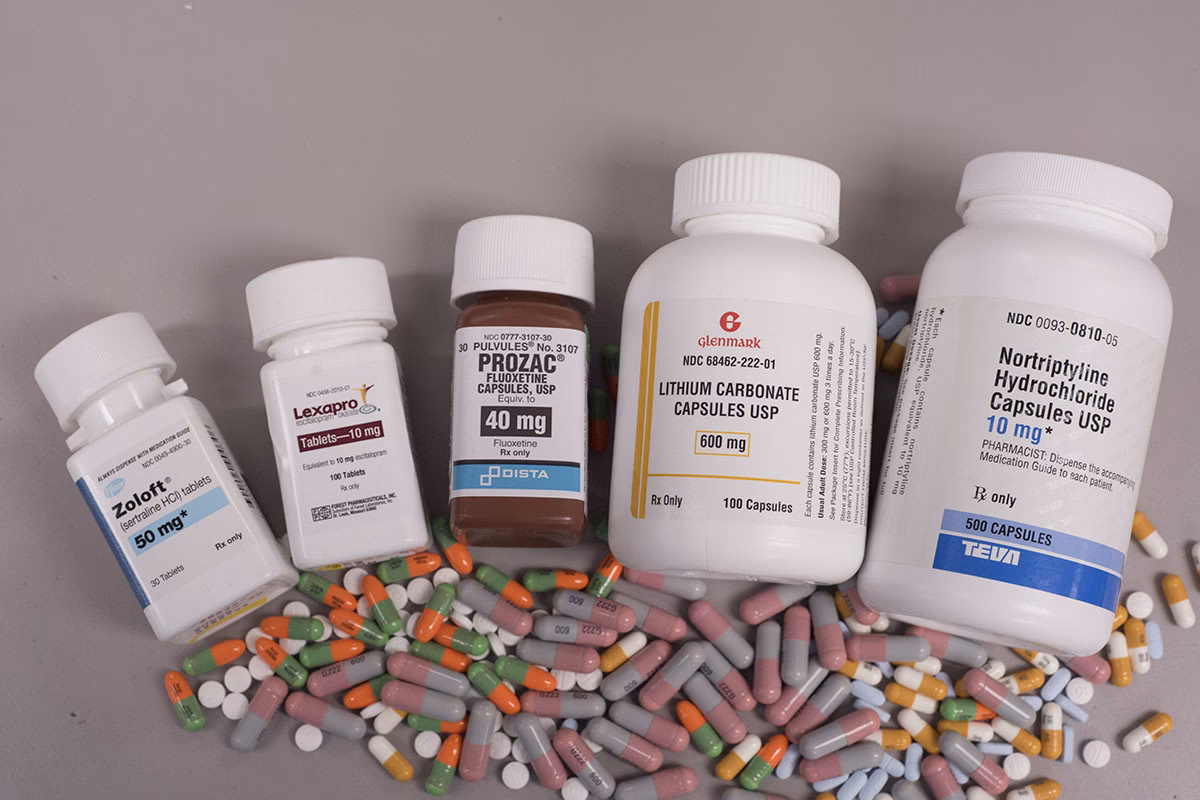 What is the most common prescription medication for depression?