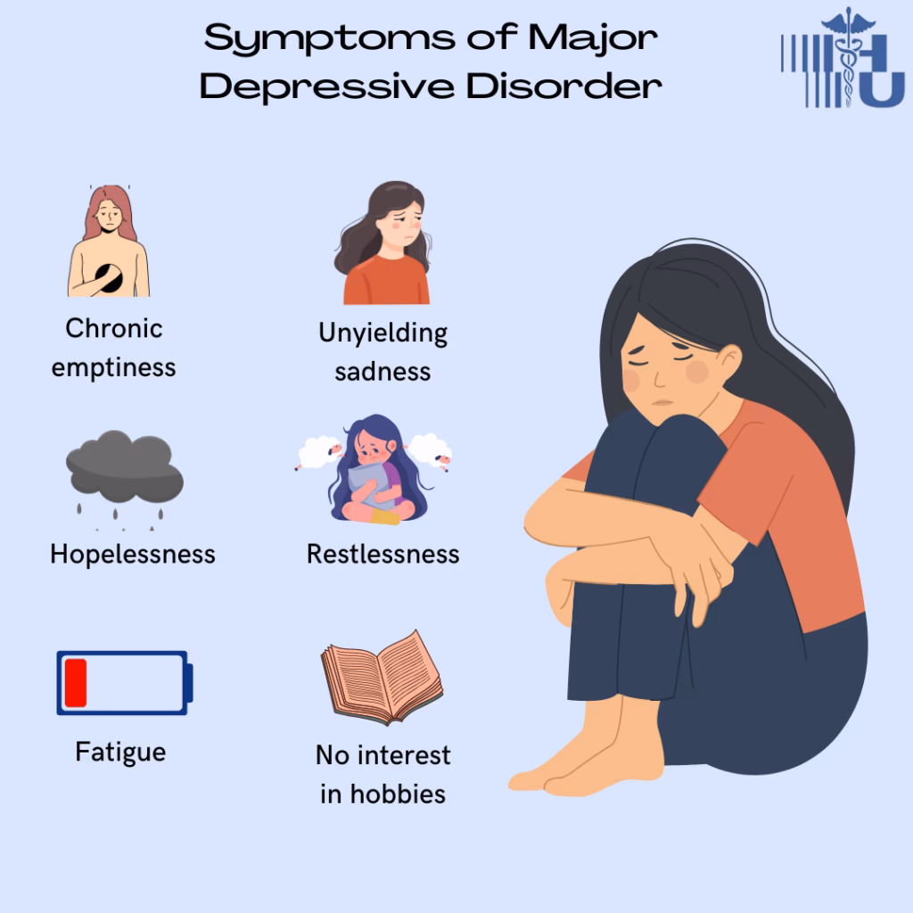 What causes a major depressive episode?