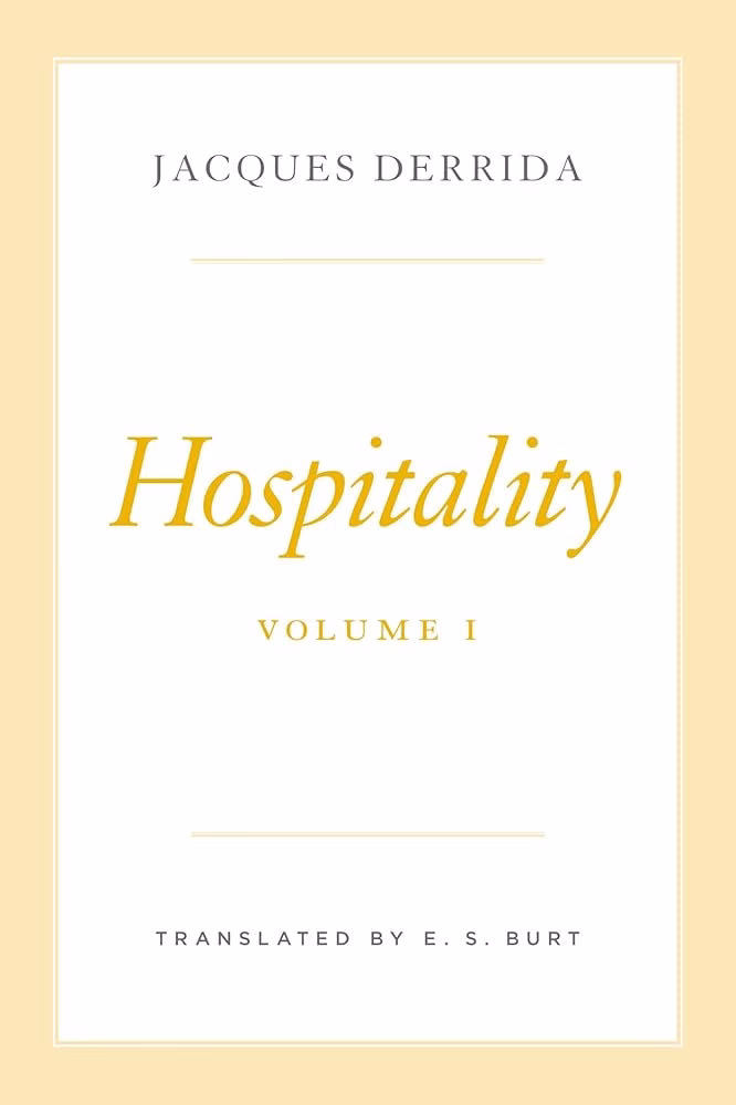 What is conditional hospitality according to Jacques Derrida?