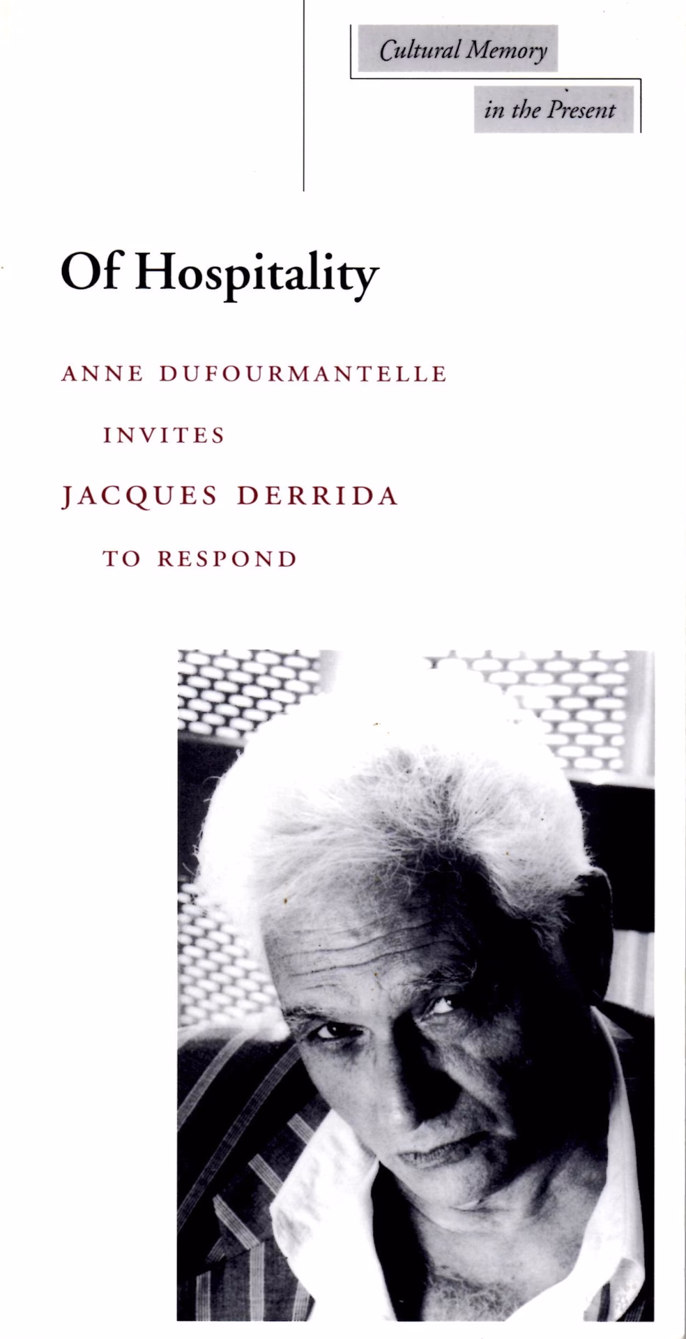 What is Derrida's 'hospitable Zeus'?