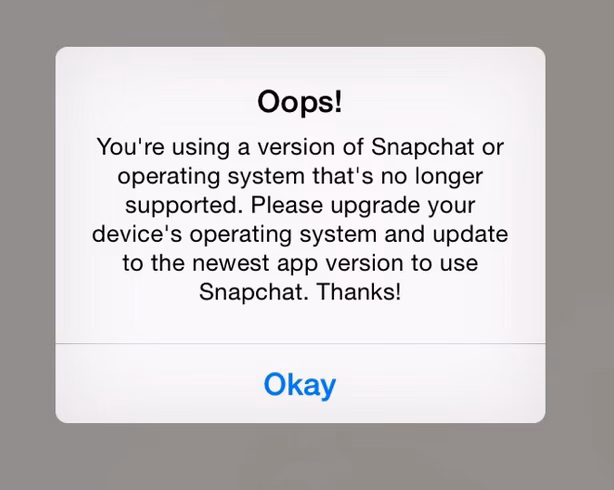 What devices does Snapchat support?
