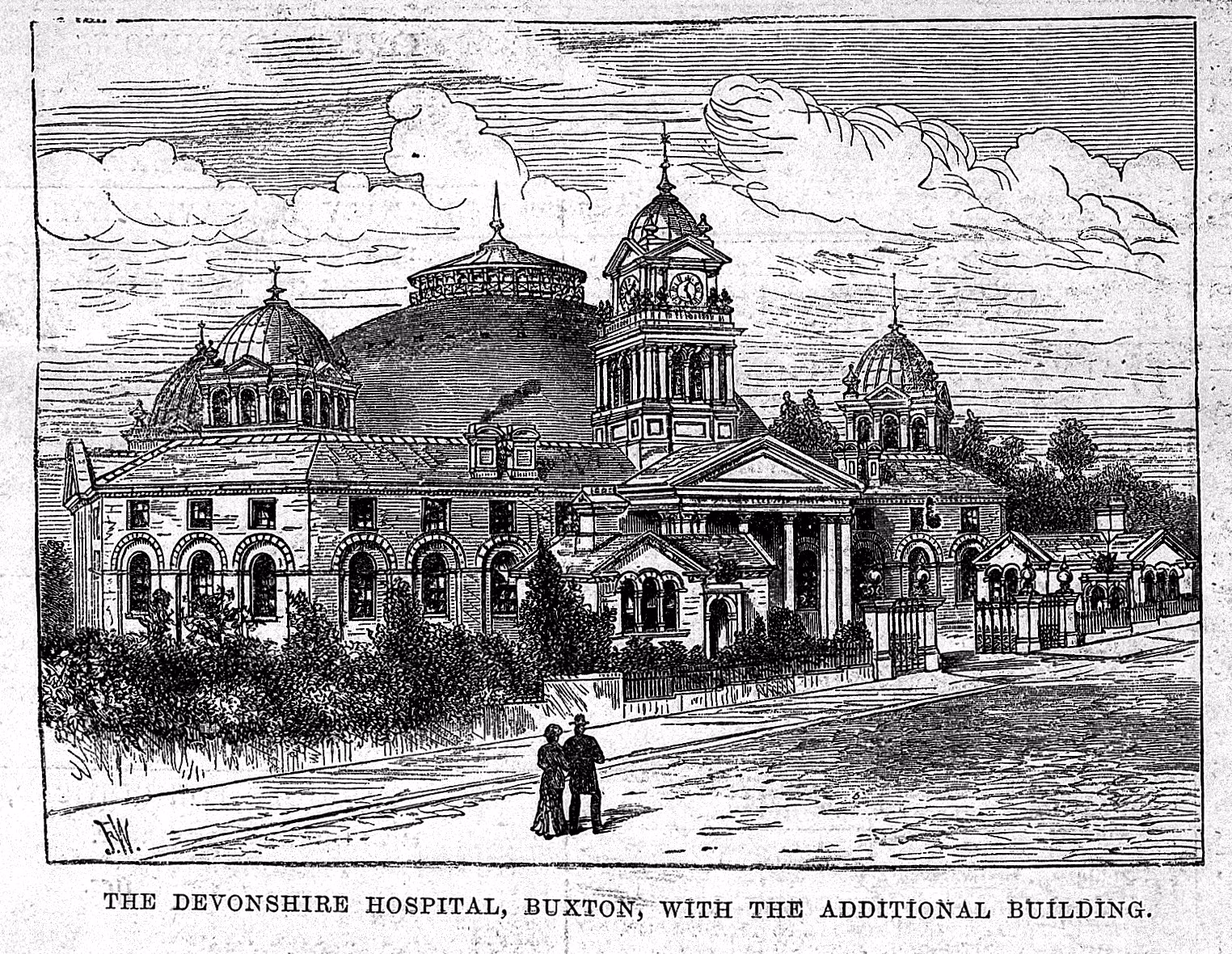 Where was Derby Hospital built?