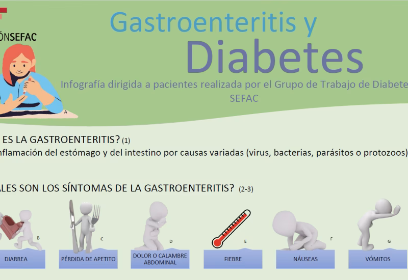 ¿Qué pasa si sube la glucosa y tengo diarrea?