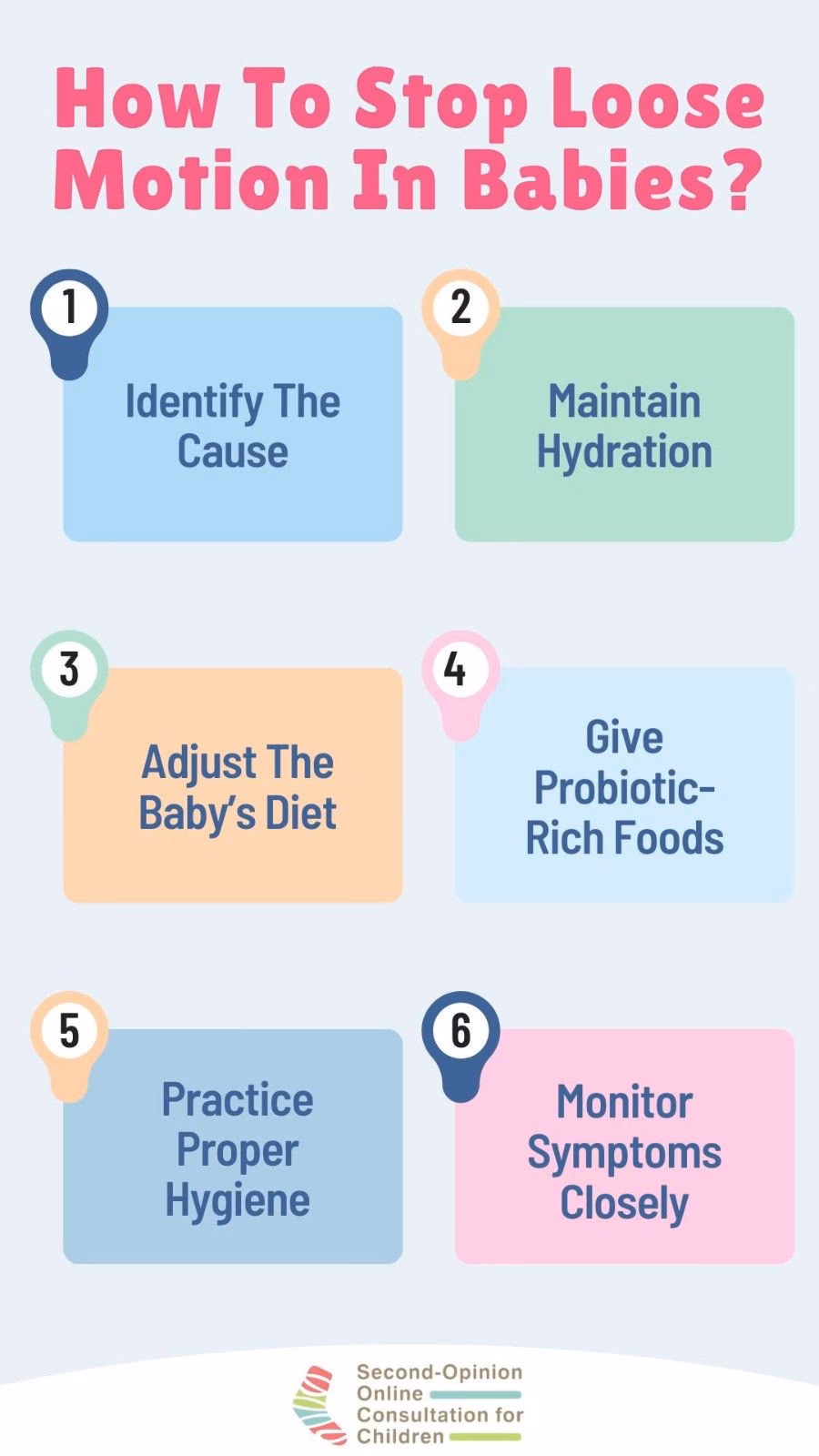 Can children have diarrhoea?