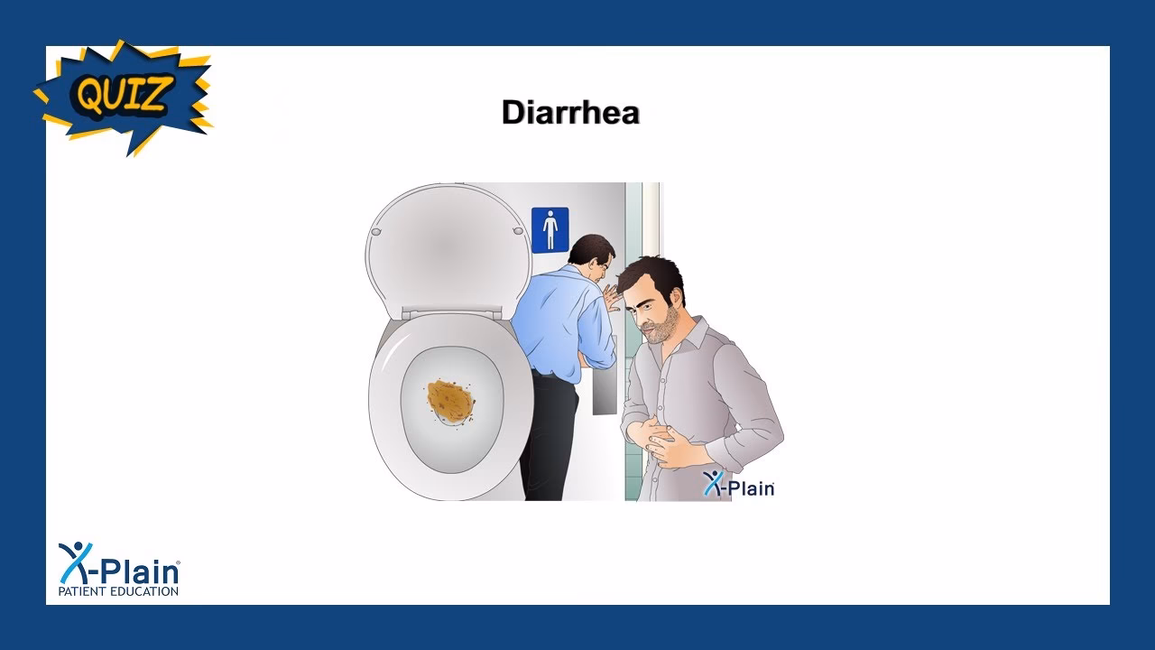 How can I test my knowledge of diarrhea?
