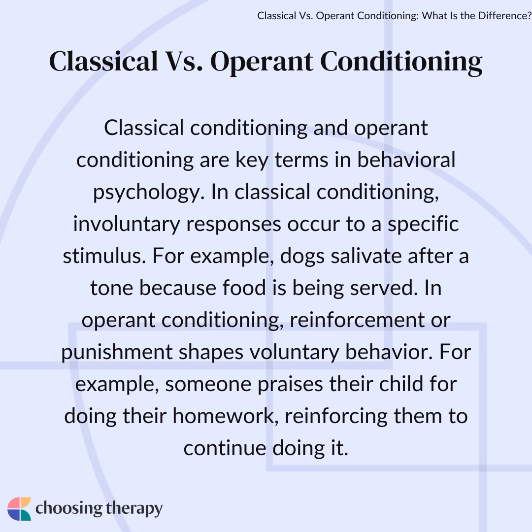 What is instrumental conditioning?