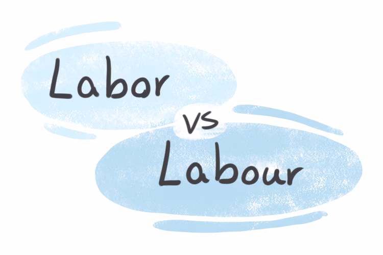 What is the difference between Labor & Labor Party?