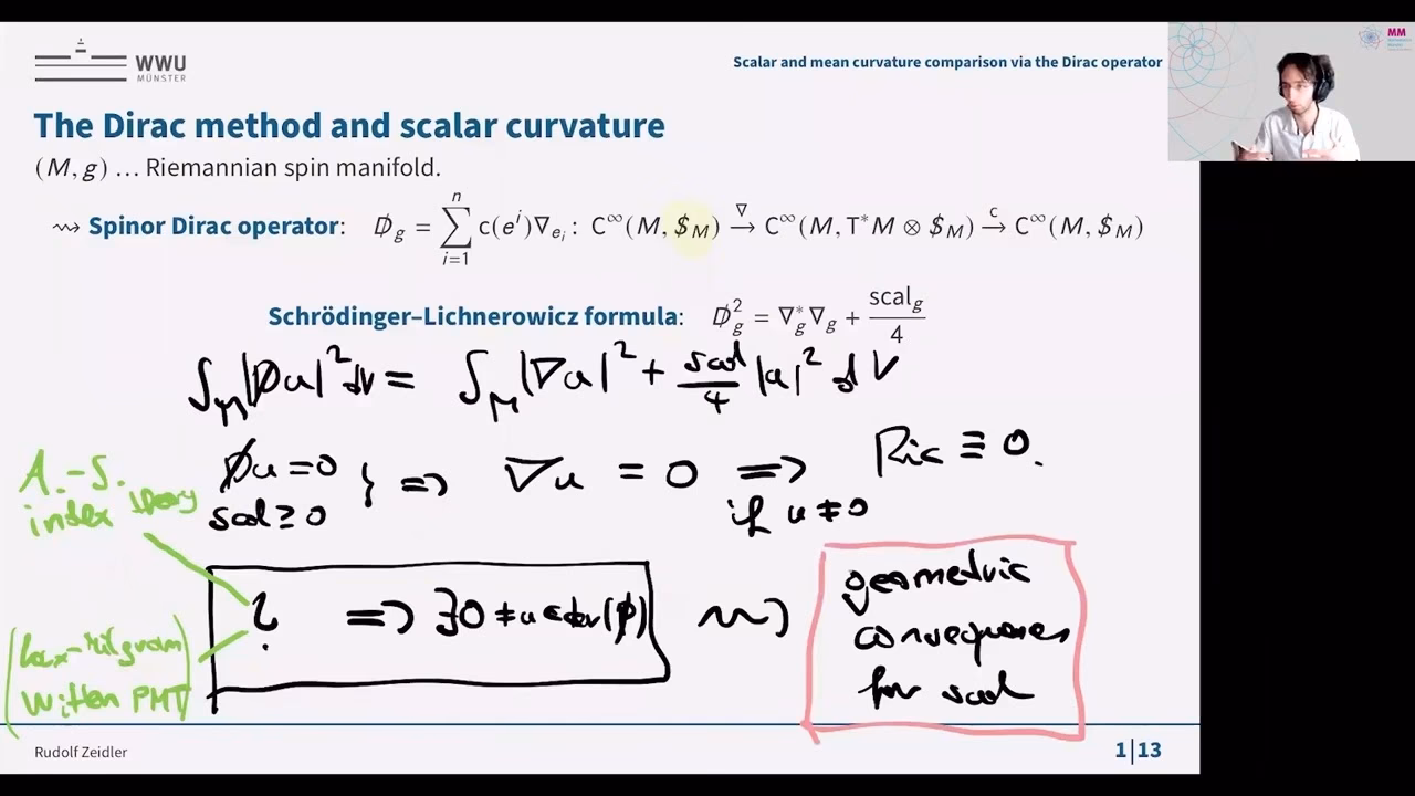 How do you construct a Dirac operator?
