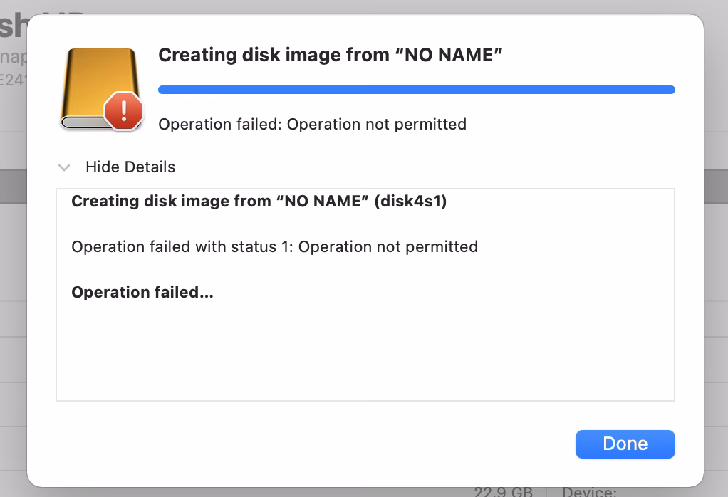 Can Disk Utility create images of a drive?