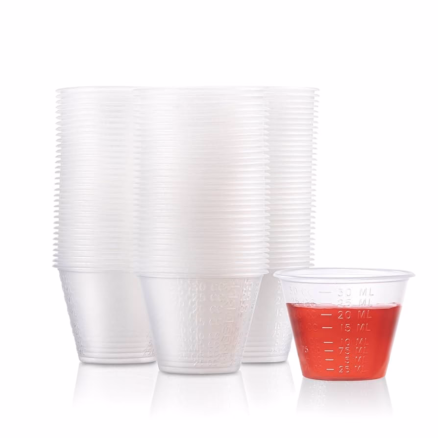 What is a medicine Cup used for?