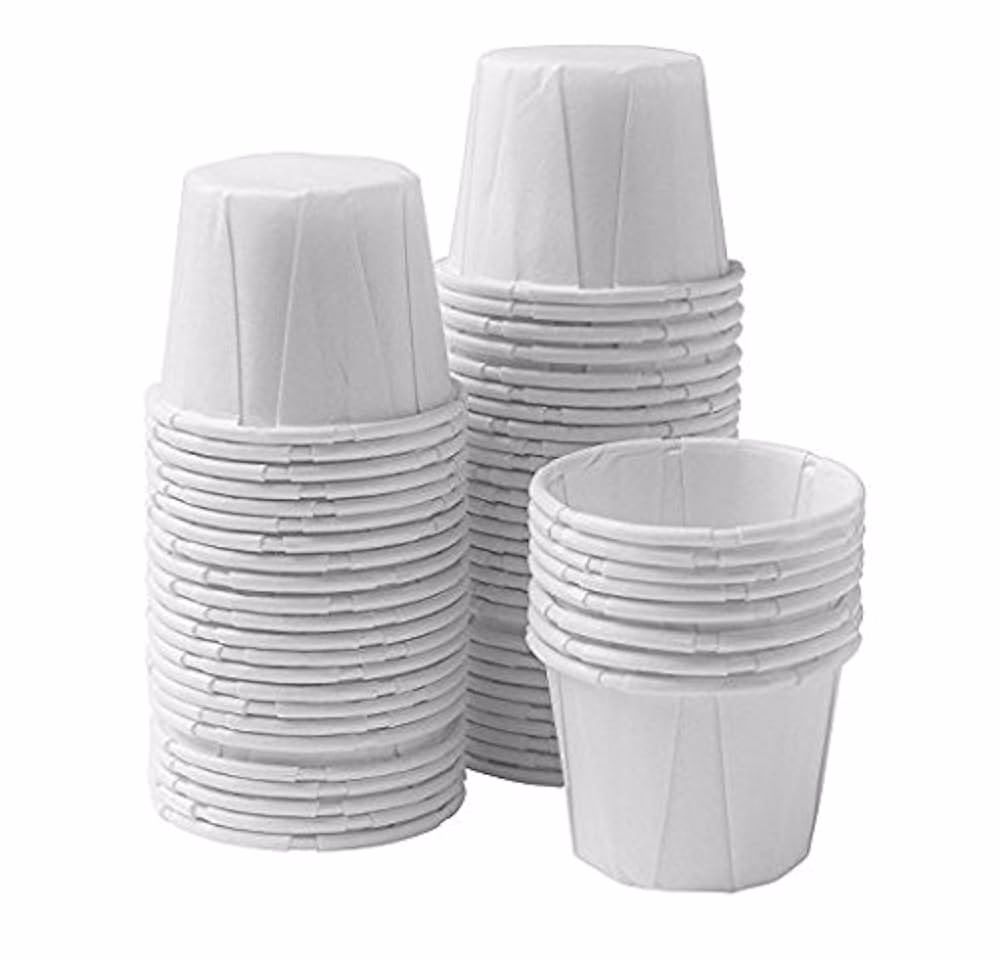 What are the different types of paper medicine Cups?