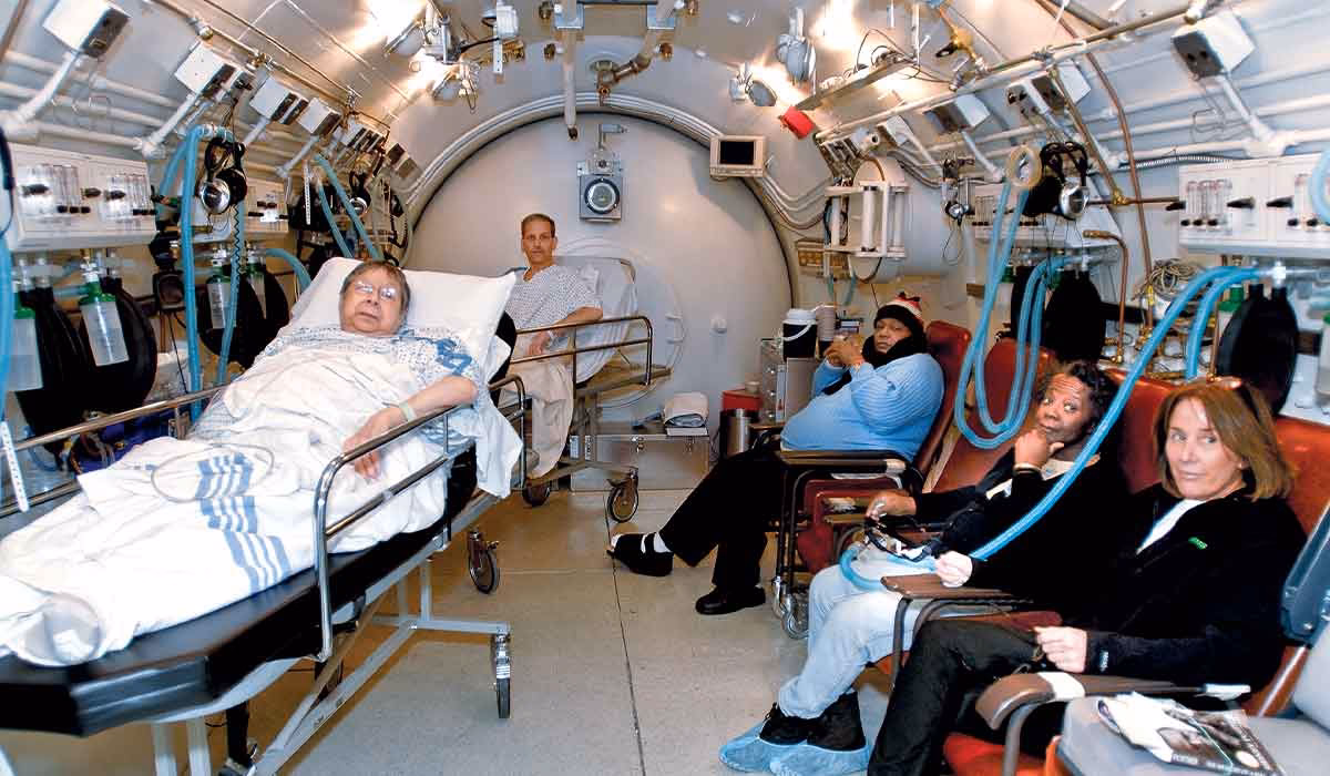 When was hyperbaric diving medicine invented?