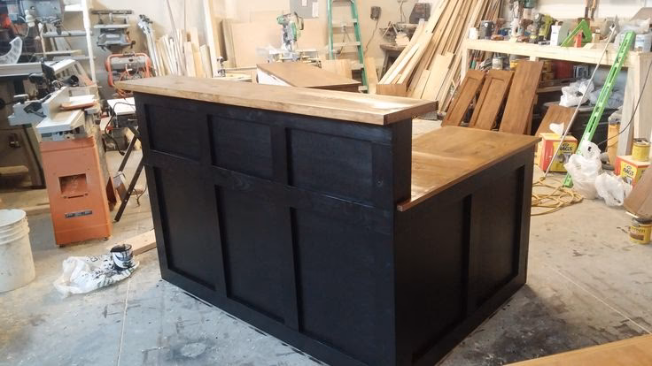 What is a DIY receptionist desk?