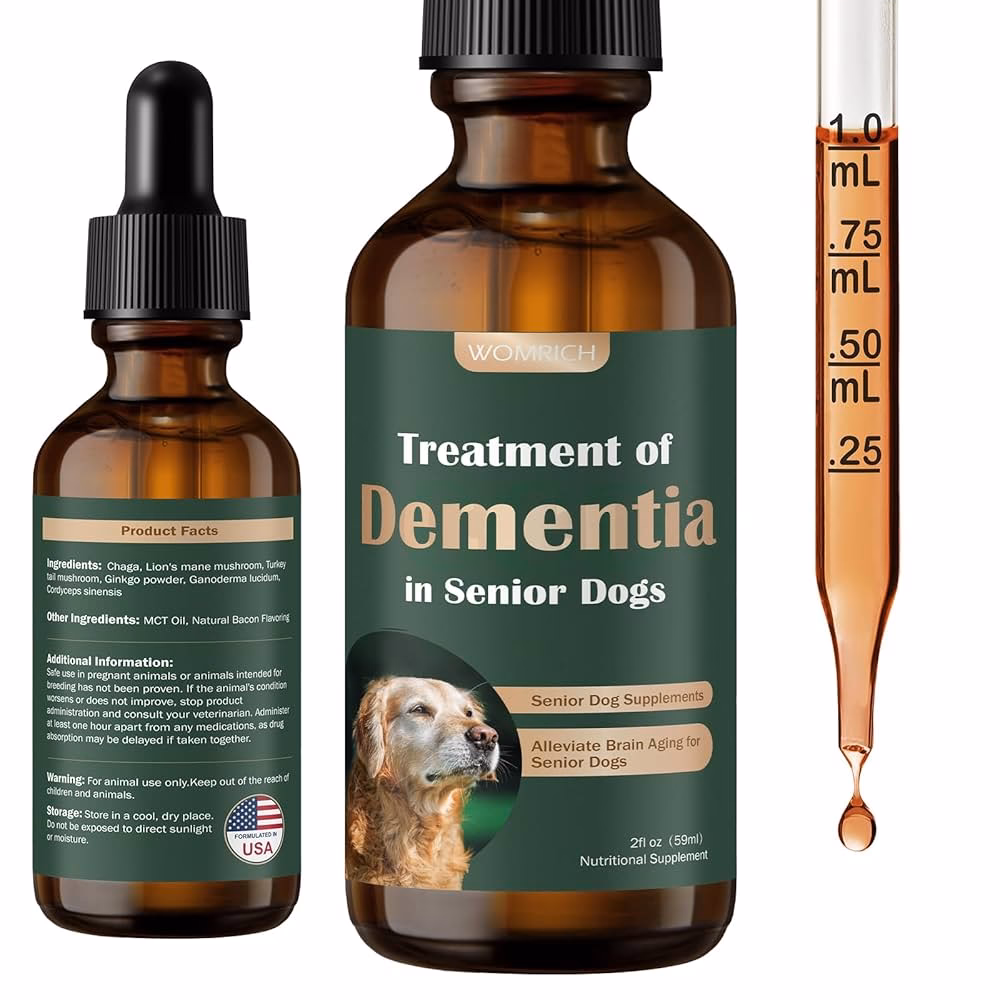 What medications are used to treat dog dementia?